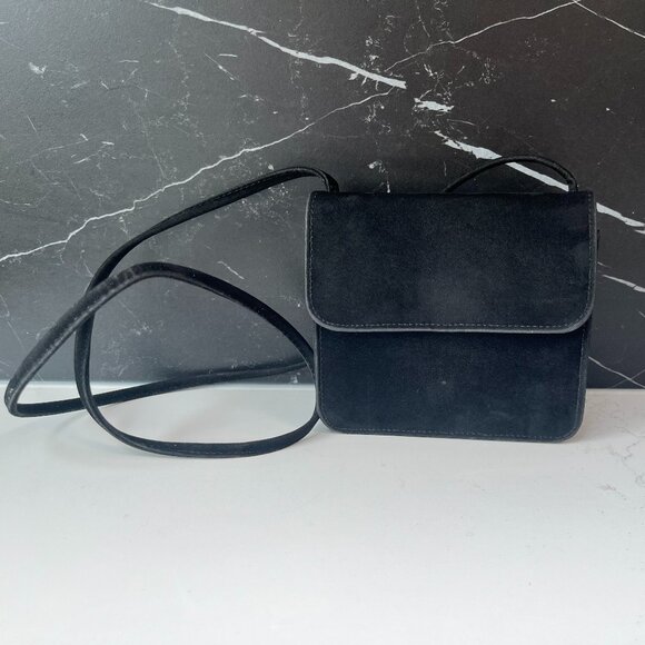 Cabrelli Velvet Black Square Purse - Picture 1 of 4